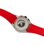 G5 Delta - Black-Red Automatic Titanium Swiss Sport Chrono Watch