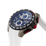 G5 Delta - Black-White Automatic Titanium Swiss Sport Chrono Watch