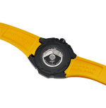 G5 Delta - Black-Yellow Automatic Titanium Swiss Sport Chrono Watch (Black PVD Coating)