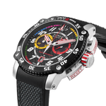 Torque - Grey Stainless Steel Swiss Sport Chrono Watch
