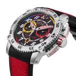 Torque - Red Stainless Steel Swiss Sport Chrono Watch