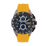 G5 Delta - Black-Yellow Automatic Titanium Swiss Sport Chrono Watch