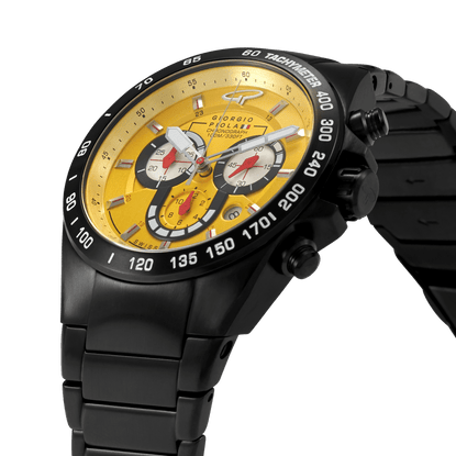 Ignition - Black-Yellow - Motorsport Watches