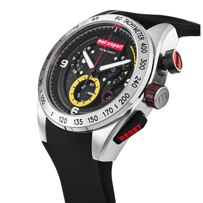 Motorsport Spark- Black - Yellow - Motorsport Watches