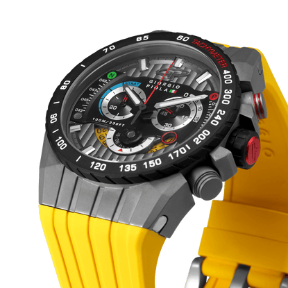 Speedtrap - Yellow Swiss Sport Chrono Watch - Motorsport Watches